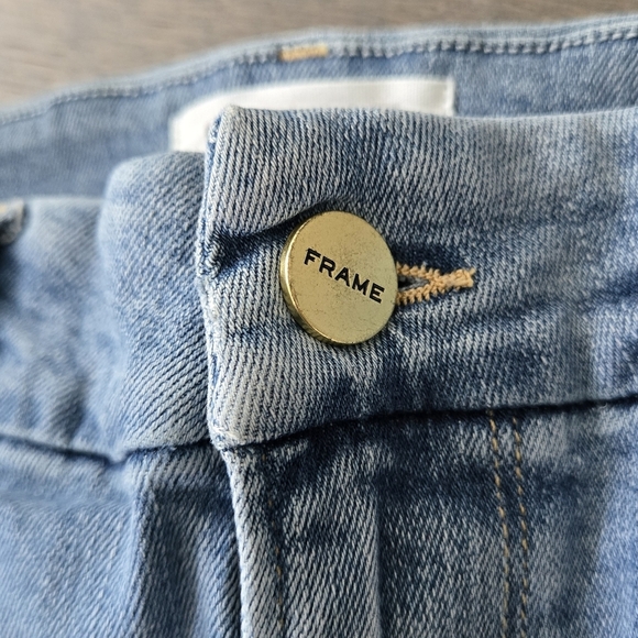 FRAME Le Crop Mini Boot Hem Jeans Size 28 - Picture 4 of 7
